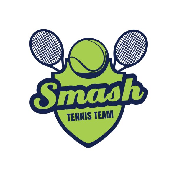 Tennis Team Logo 01 Vignette