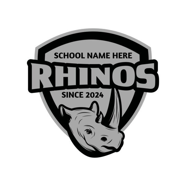 School Rhinos 01 Vignette