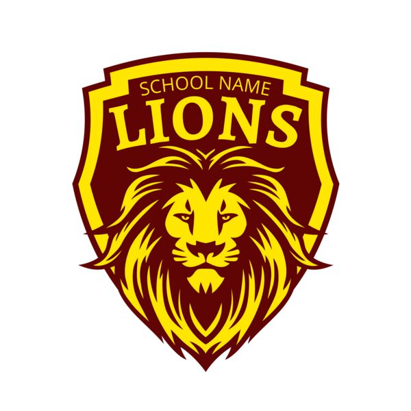 School Lions 10 Vignette