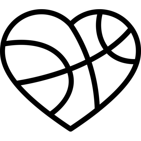 Basketball   Clipart 3 Vignette