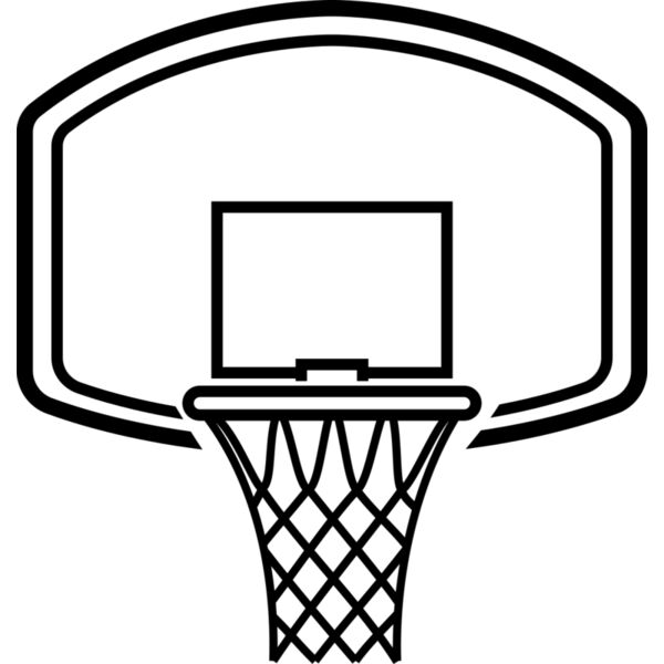 Basketball   Clipart 5 Vignette