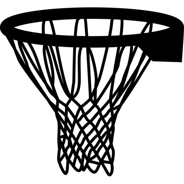 Basketball   Clipart 8 Vignette