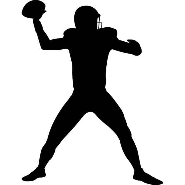American Football   Clipart 13 Vignette