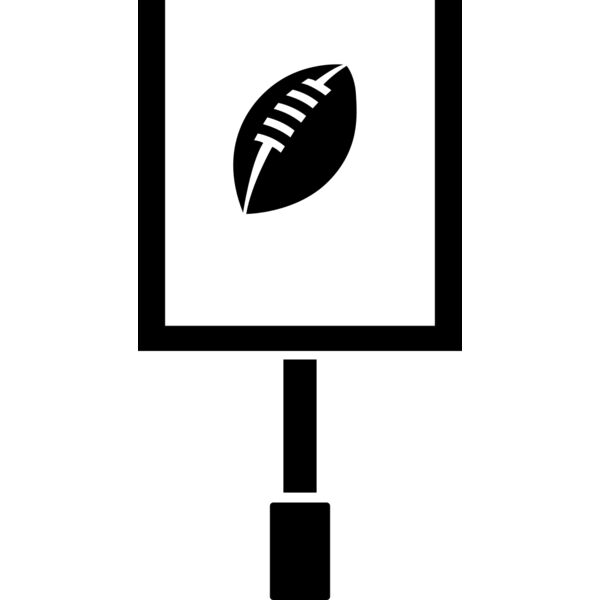 American Football   Clipart 16 Vignette