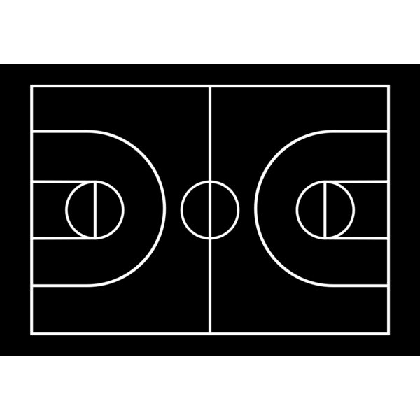 Basketball   Clipart 18 Vignette