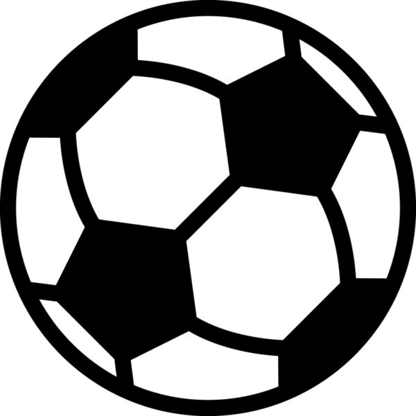 Soccer   Clipart 1 Vignette