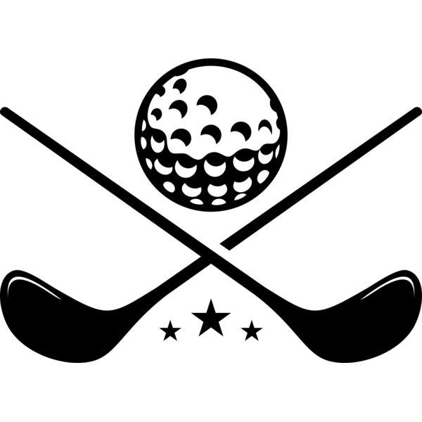 Golf   Clipart 3 Vignette