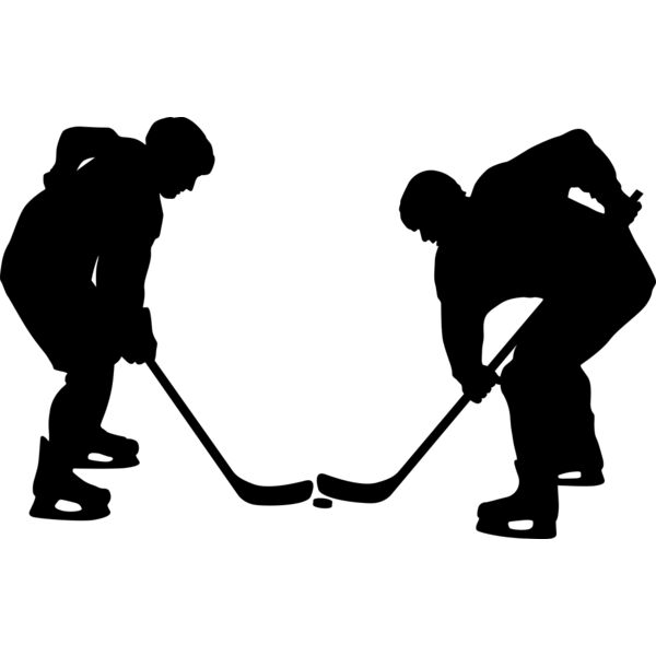 Hockey   Clipart 2 Vignette