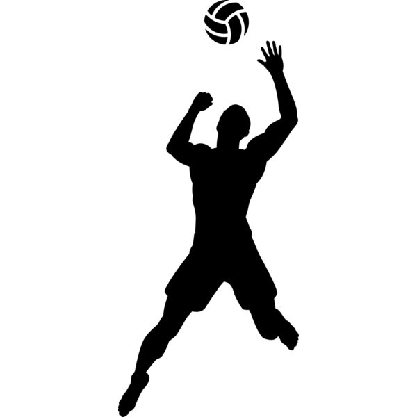 Volleyball   Clipart 10 Vignette
