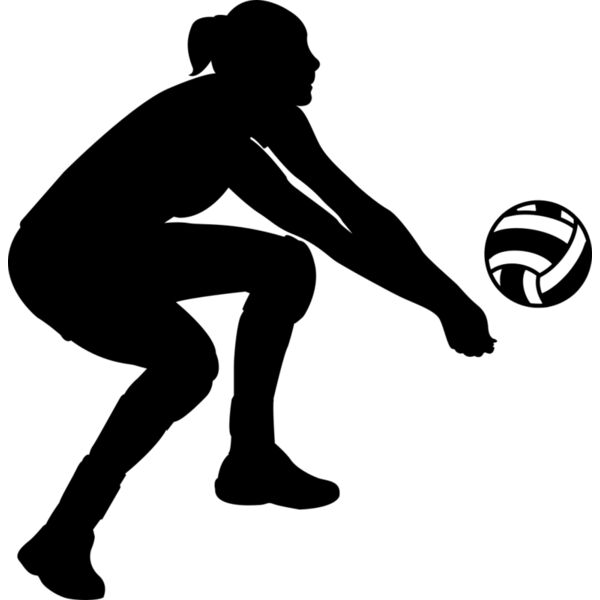 Volleyball   Clipart 18 Vignette