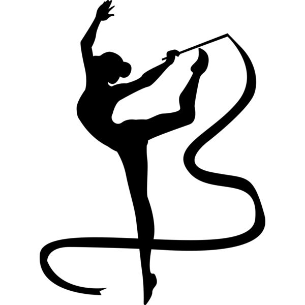 Gymnastics   Clipart 1 Vignette