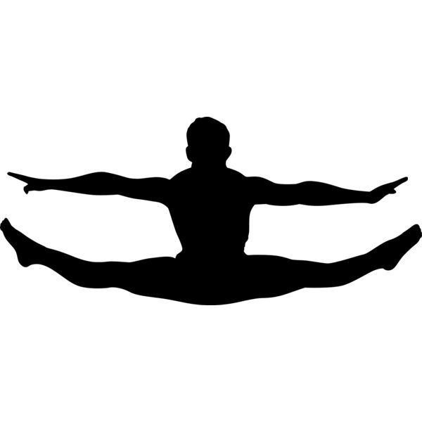 Gymnastics   Clipart 10 Vignette