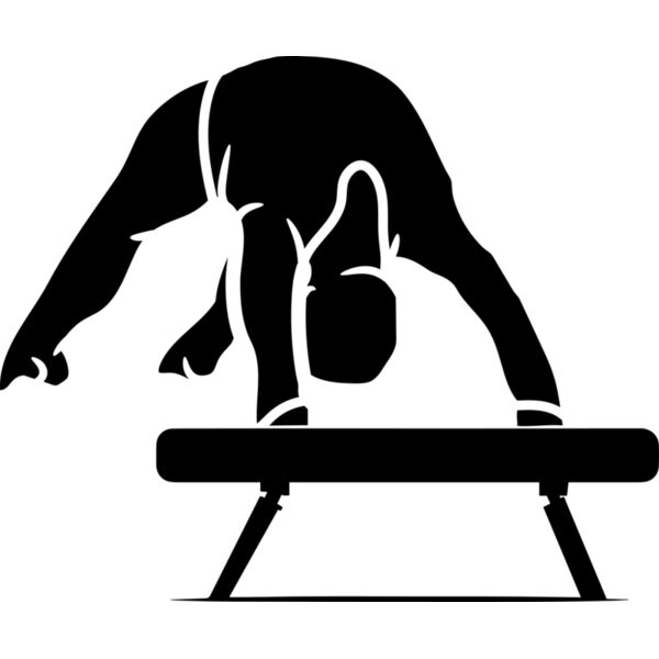 Gymnastics   Clipart 12 Vignette