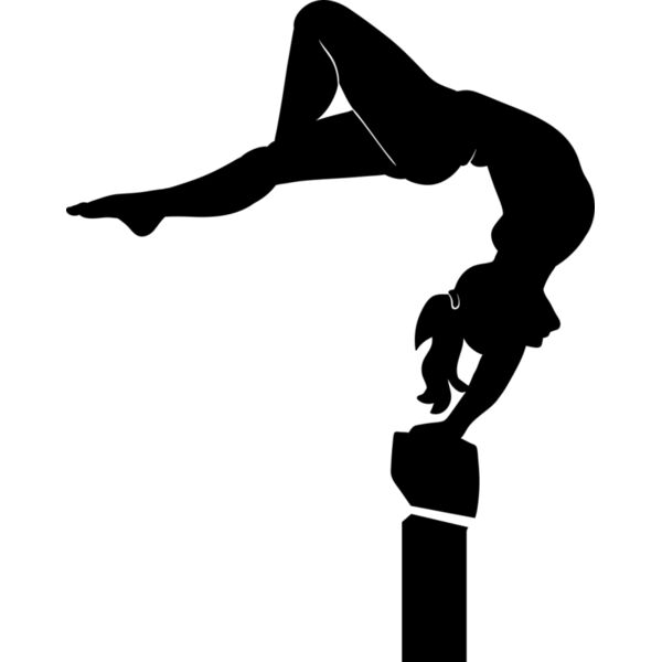 Gymnastics   Clipart 13 Vignette