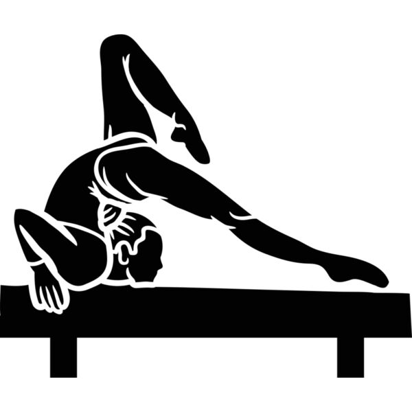 Gymnastics   Clipart 18 Vignette
