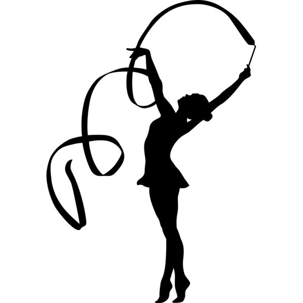 Gymnastics   Clipart 2 Vignette