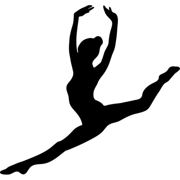 Gymnastics   Clipart 25 Vignette