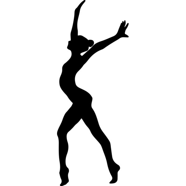 Gymnastics   Clipart 7 Vignette