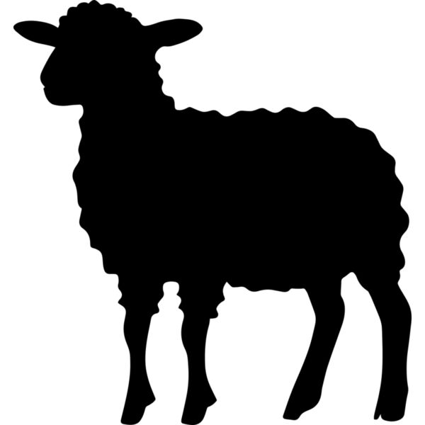 Lamb   Clipart 1 Vignette