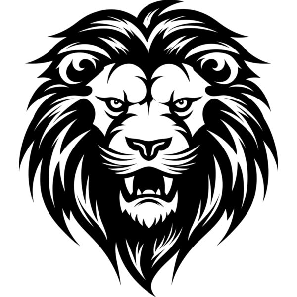 Lion   Clipart 1 Vignette