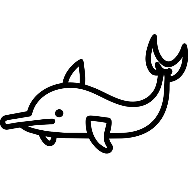 Narwhal   Clipart 3 Vignette