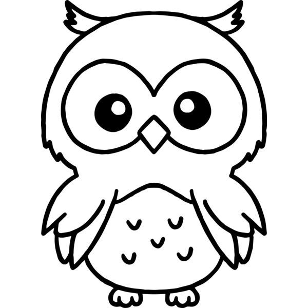 Owl   Clipart 1 Vignette