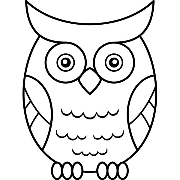 Owl   Clipart 2 Vignette