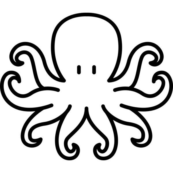 Octopus   Clipart 1 Vignette