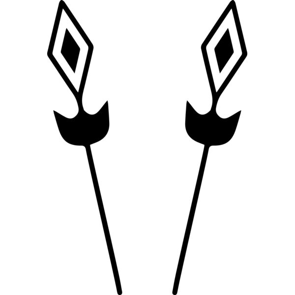 Samurai spears Vignette