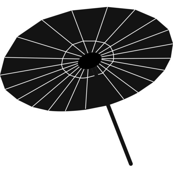 Japanese Umbrella Vignette