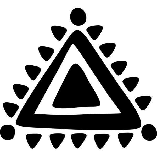 Tribal Pattern Vignette