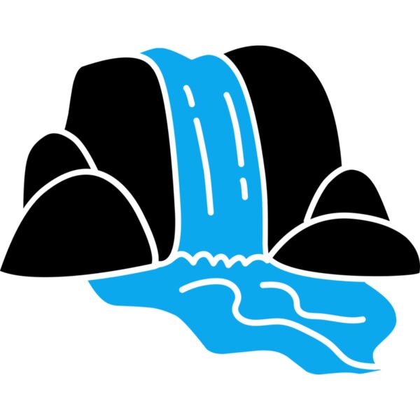 65 Waterfalls Vignette