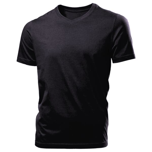 Tagless Organic Men's V-Neck T Vignette