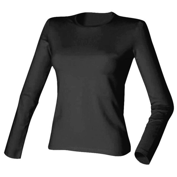 Women's Long Sleeve stretch T Vignette