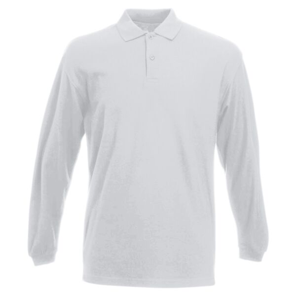 Premium long sleeve polo Vignette