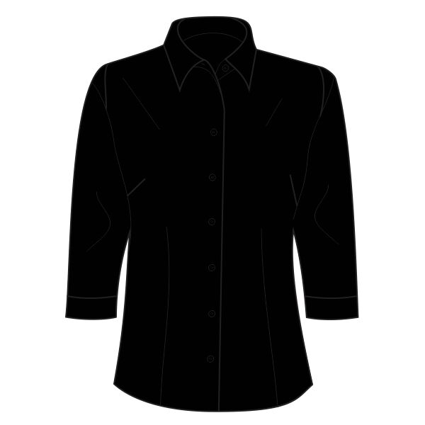 Bar blouse ¾ sleeve ladies Vignette