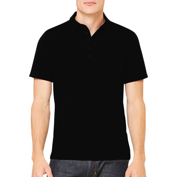 Jersey 5 Button Polo Vignette