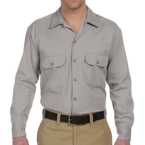 Men’s  5.25 oz. Long-Sleeve Work Shirt Vignette