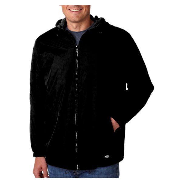 Adult Fleece-Lined Nylon Rip Stop Jacket Vignette