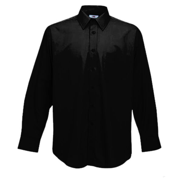 Fruit Of The Loom L/Sleeve Poplin Shirt Vignette