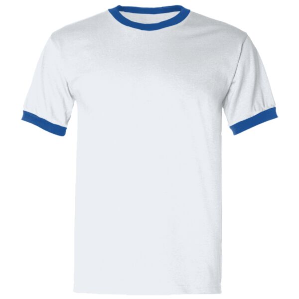 6.1 oz. Ultra Cotton® Ringer T-Shirt Vignette