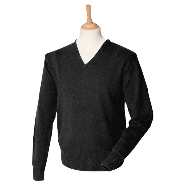 Lambswool v-neck jumper Vignette