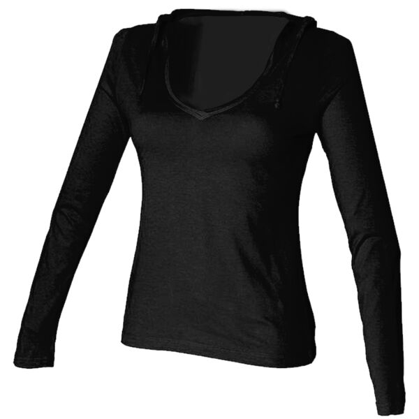 Women's hooded T Vignette