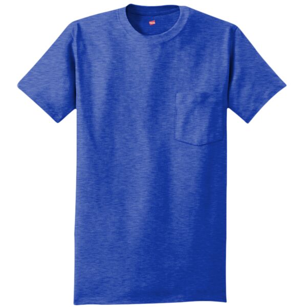 Tagless ® 100% Cotton T Shirt with Pocket Vignette