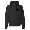 Sweat-shirt à capuche zippé Premium Vignette