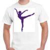 T-shirt Gildan Hammer adulte, manches courtes, 100% coton épais et doux, 203 g/m², tailles S au 5XL. Vignette