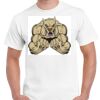 T-shirt Gildan Hammer adulte, manches courtes, 100% coton épais et doux, 203 g/m², tailles S au 5XL. Vignette