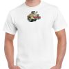 T-shirt Gildan Hammer adulte, manches courtes, 100% coton épais et doux, 203 g/m², tailles S au 5XL. Vignette
