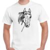 T-shirt Gildan Hammer adulte, manches courtes, 100% coton épais et doux, 203 g/m², tailles S au 5XL. Vignette