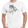 T-shirt Gildan Hammer adulte, manches courtes, 100% coton épais et doux, 203 g/m², tailles S au 5XL. Vignette